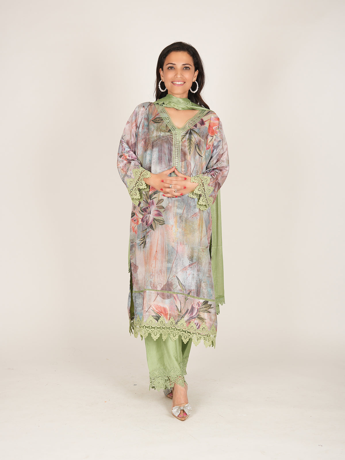 KURTI PANT DUPATTA