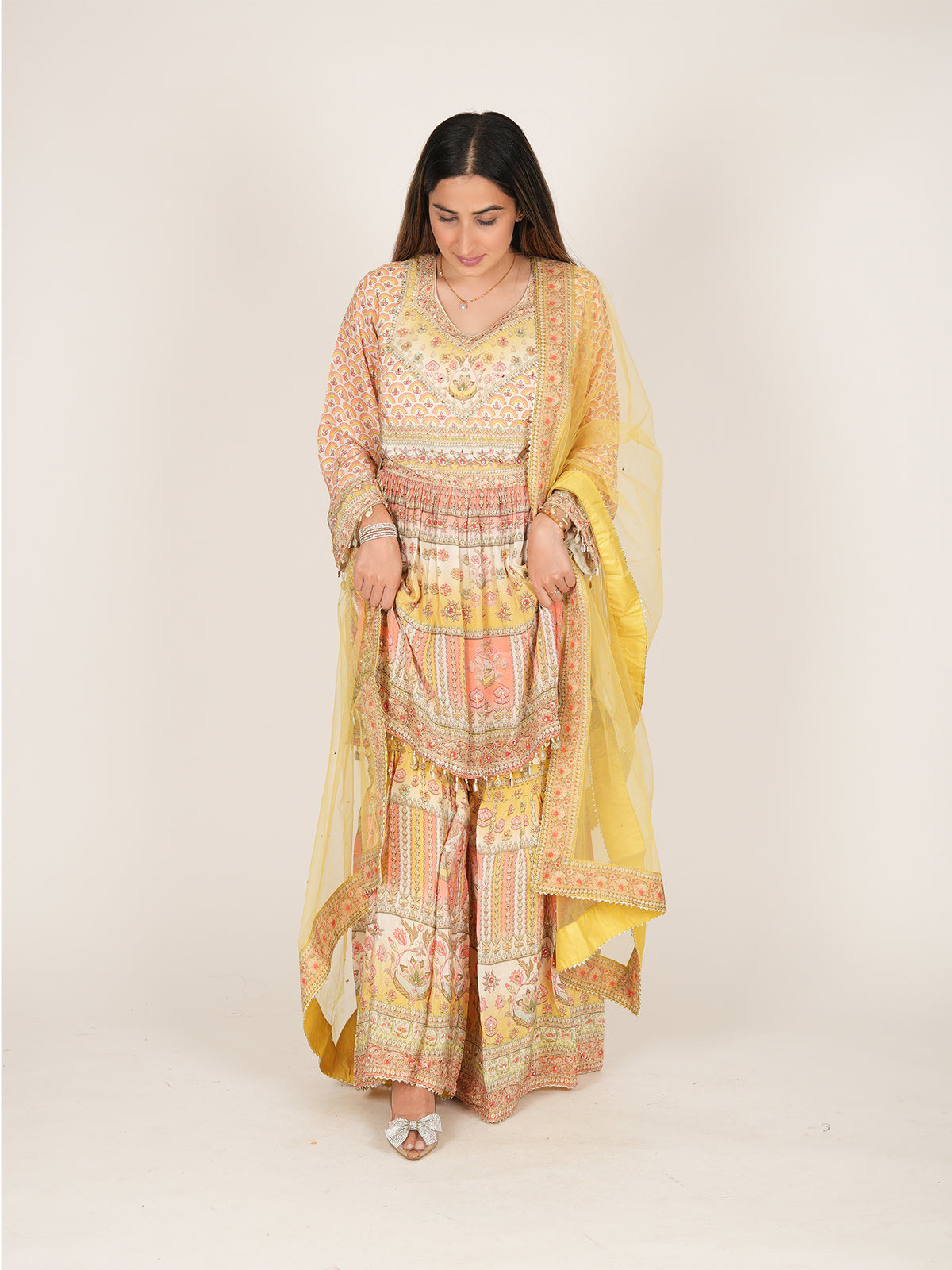 Sharara Dress Set