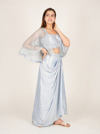 SPARKLE CAPE DHOTI