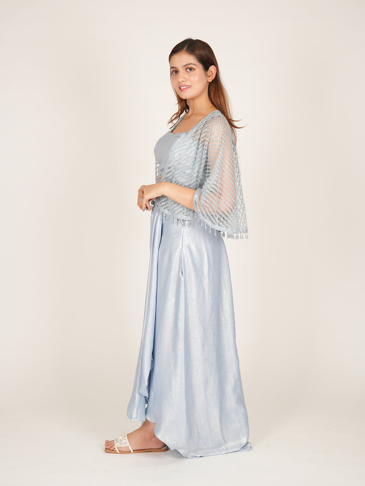 SPARKLE CAPE DHOTI