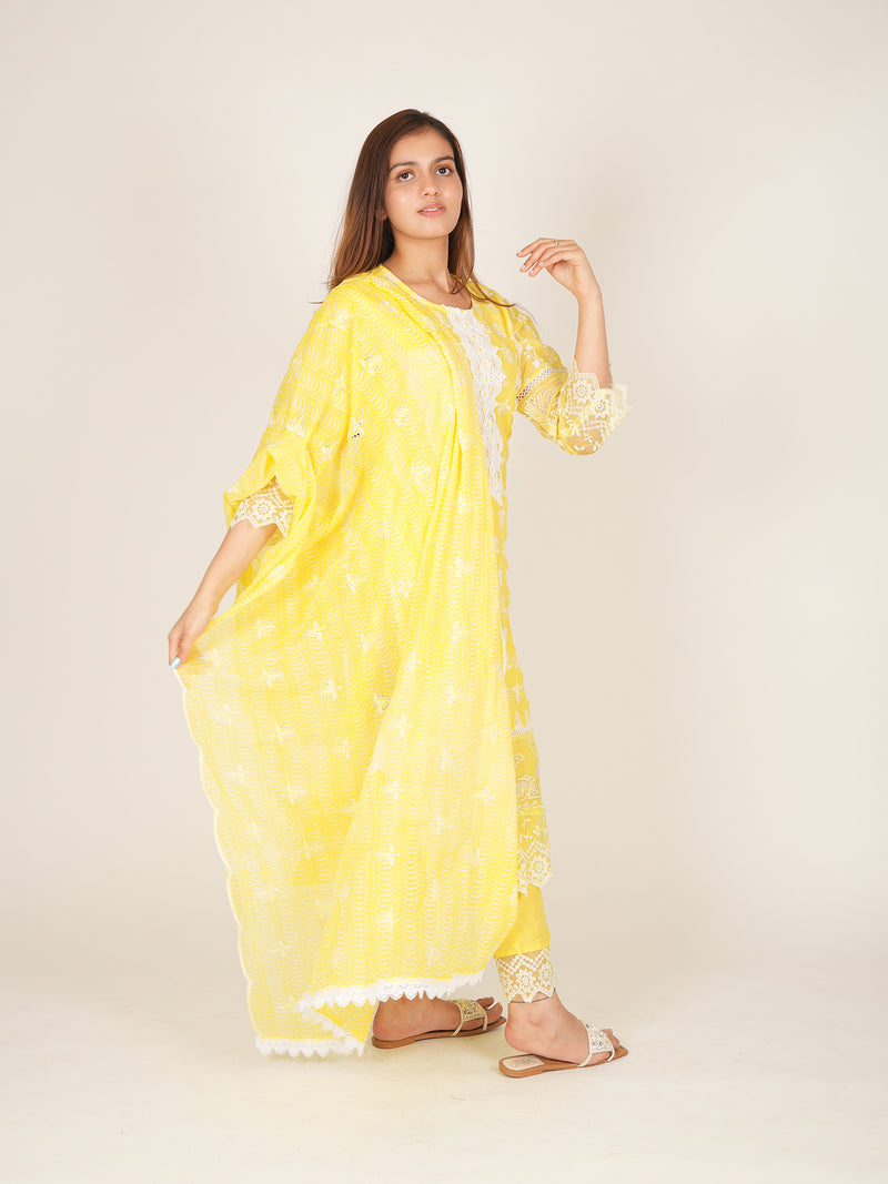 KURTI DUPATTA BOTTOM