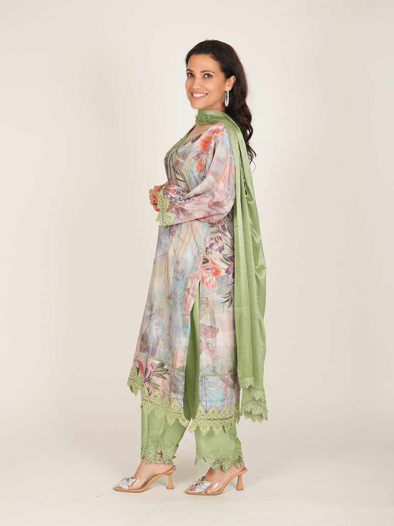 KURTI PANT DUPATTA